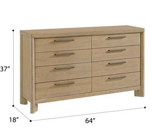 Pacific Grove 8-Drawer Dresser Sand Dune