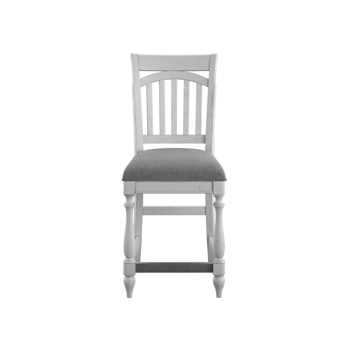 New Haven Slat Back Barstool Oyster Shell