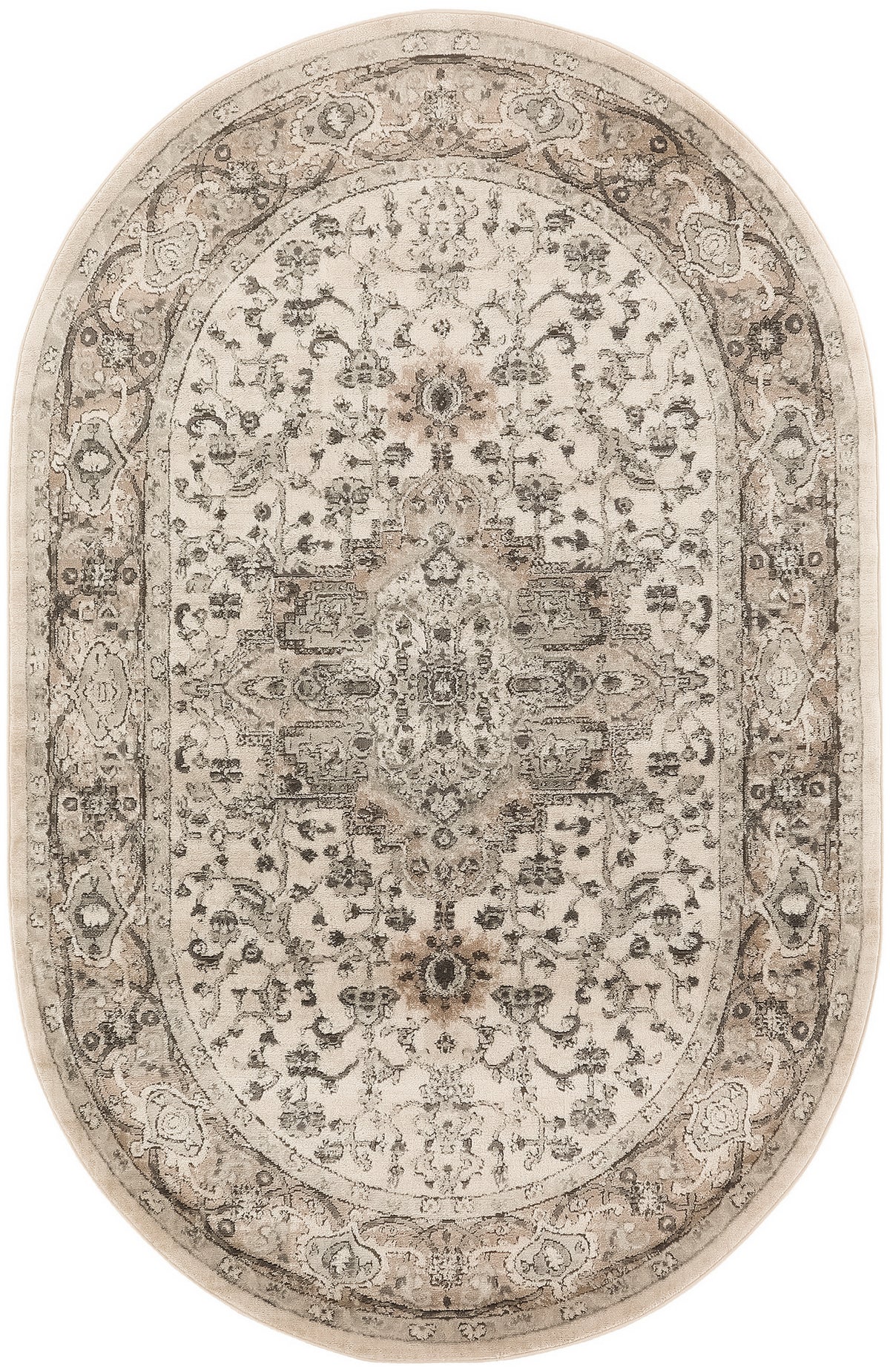 Quarry QUA05 Ivory Grey Rug