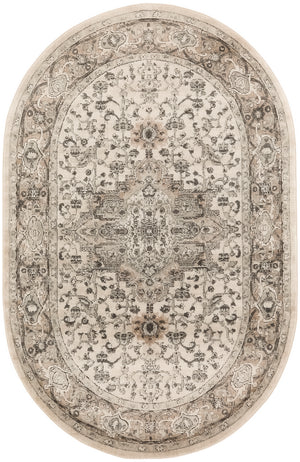 Quarry QUA05 Ivory Grey Rug