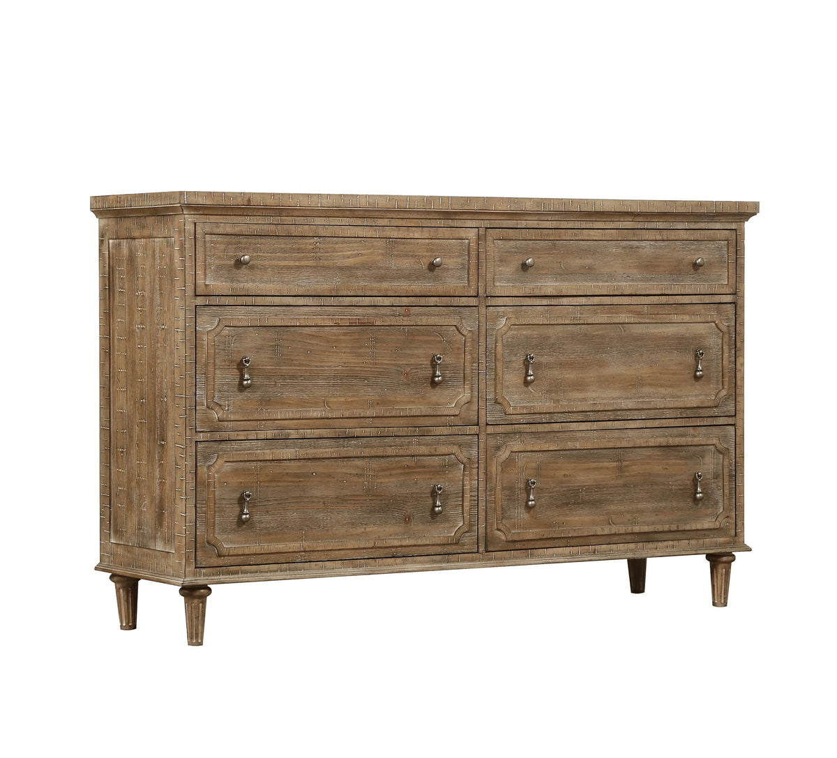 Interlude 6-Drawer Dresser Sandstone Buff