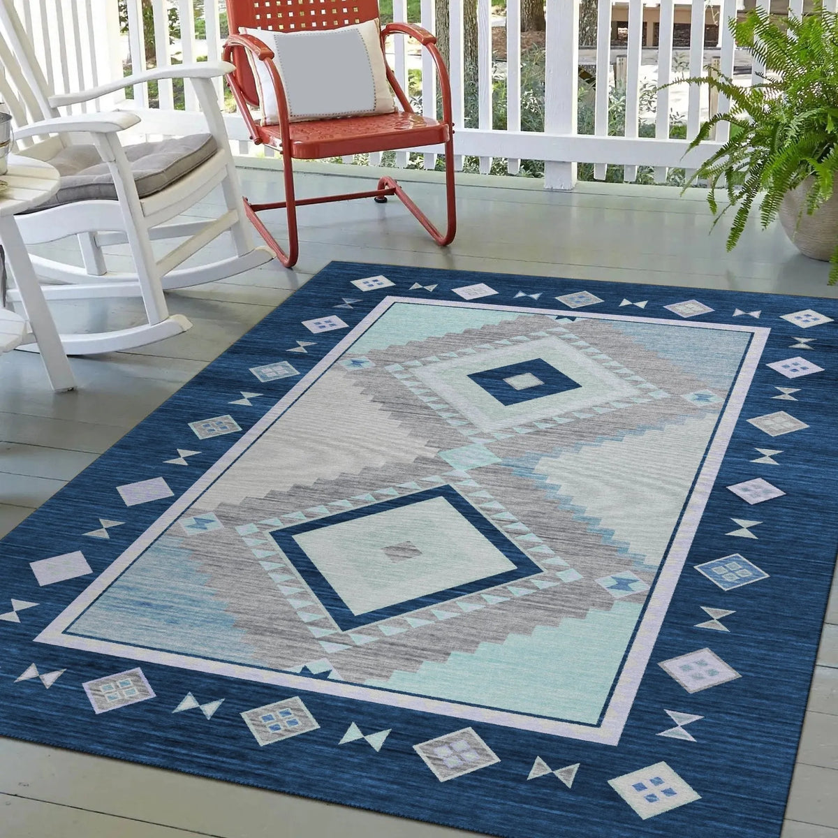 Phoenix PH2 Denim Rug - Rug & Home