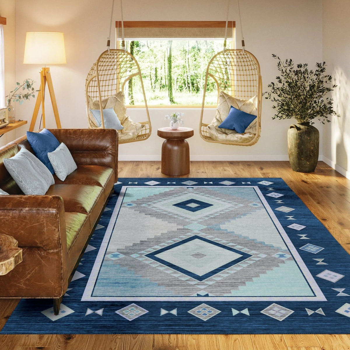 Phoenix PH2 Denim Rug - Rug & Home