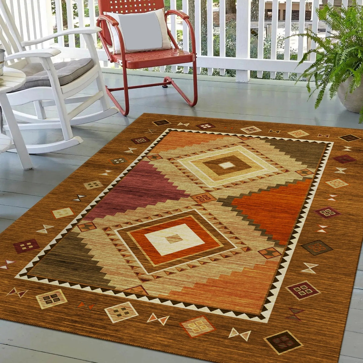 Phoenix PH2 Walnut Rug - Rug & Home