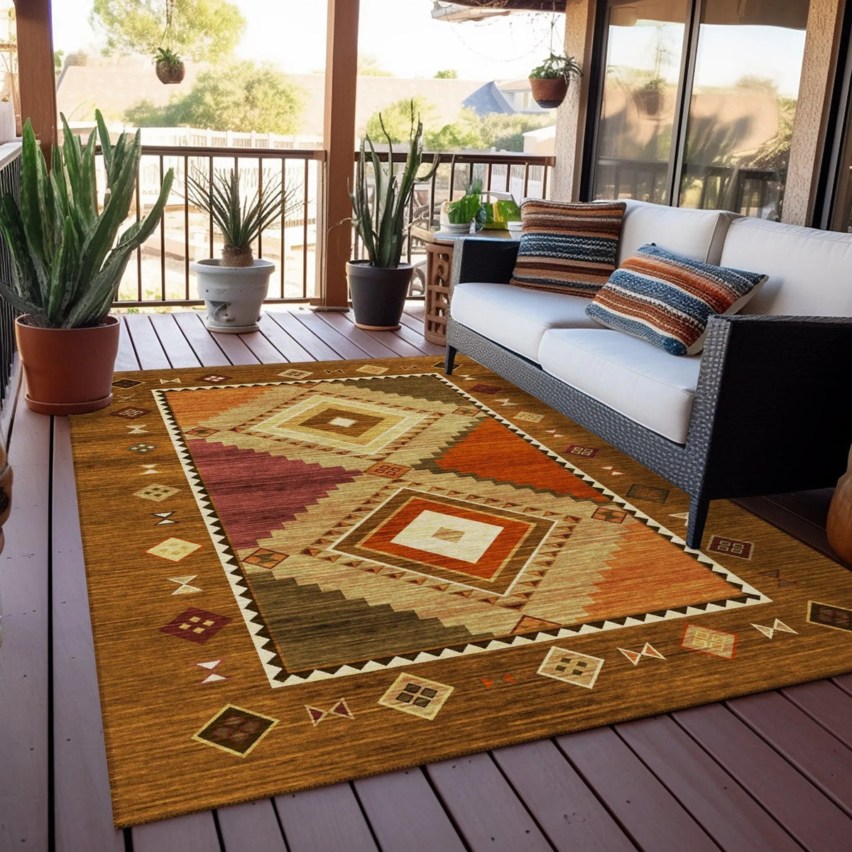 Phoenix PH2 Walnut Rug - Rug & Home