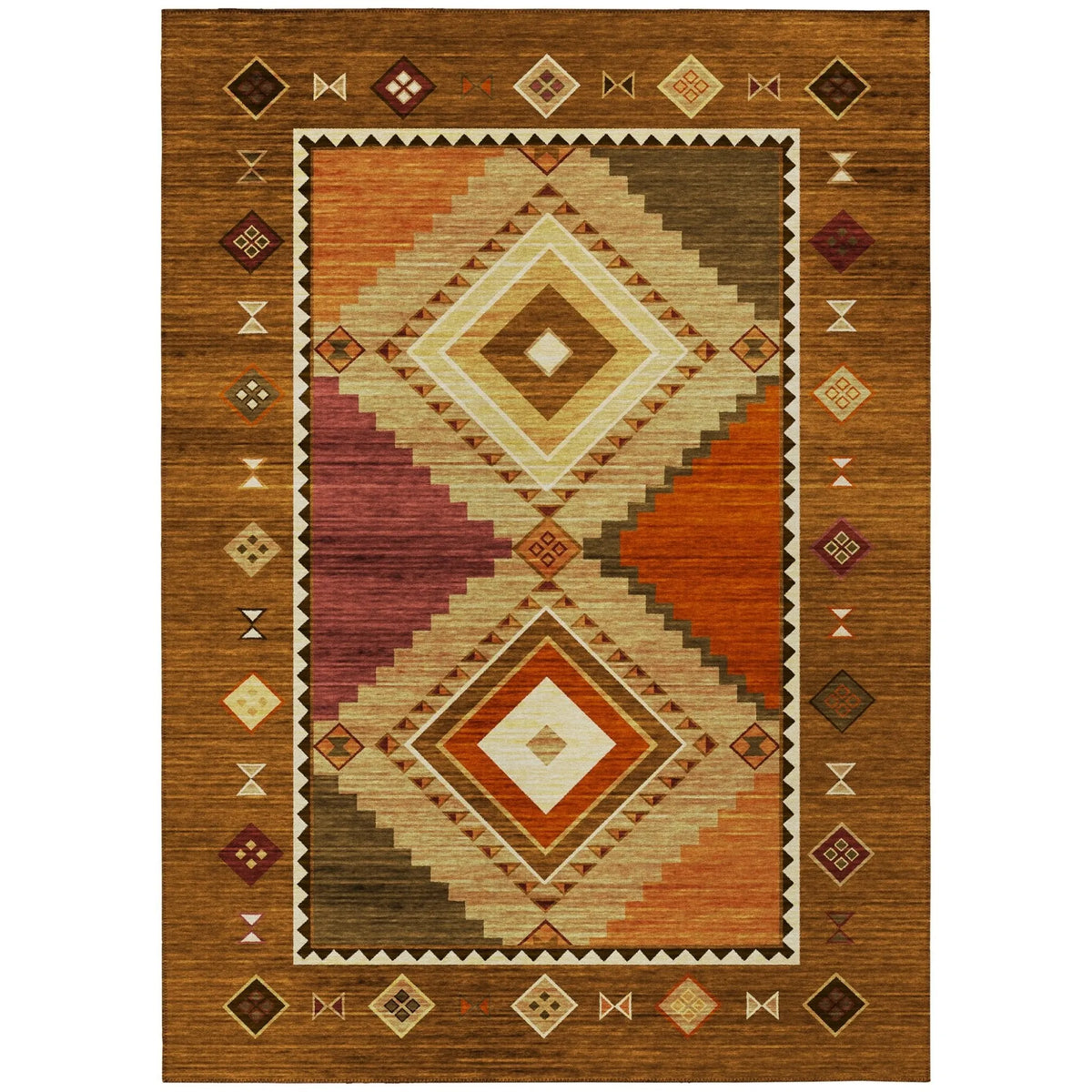 Phoenix PH2 Walnut Rug - Rug & Home