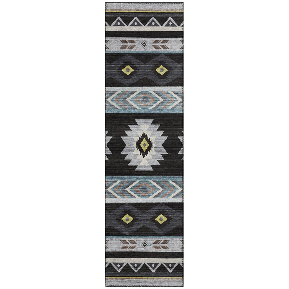 Phoenix PH3 Black Rug - Rug & Home