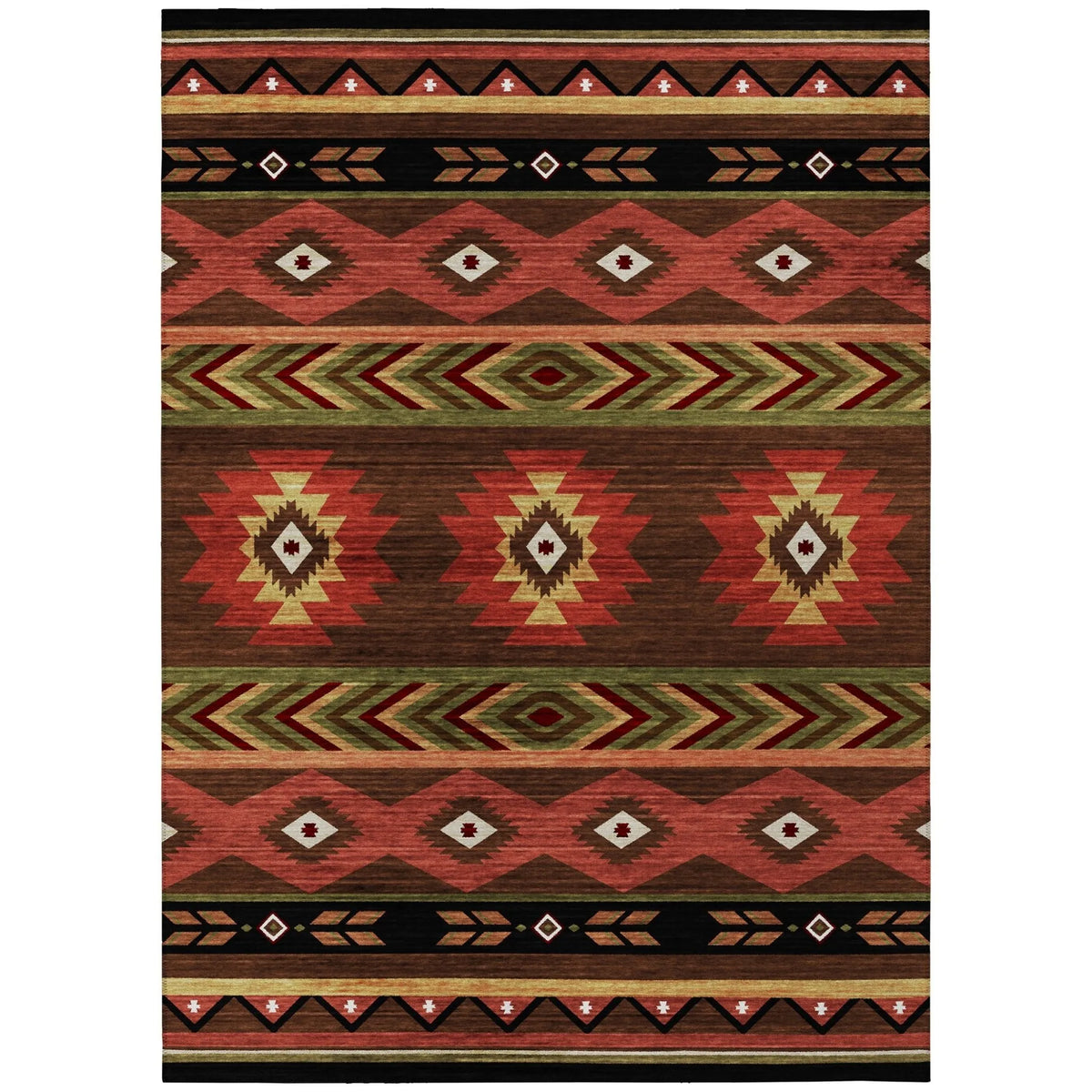 Phoenix PH3 Chocolate Rug - Rug & Home