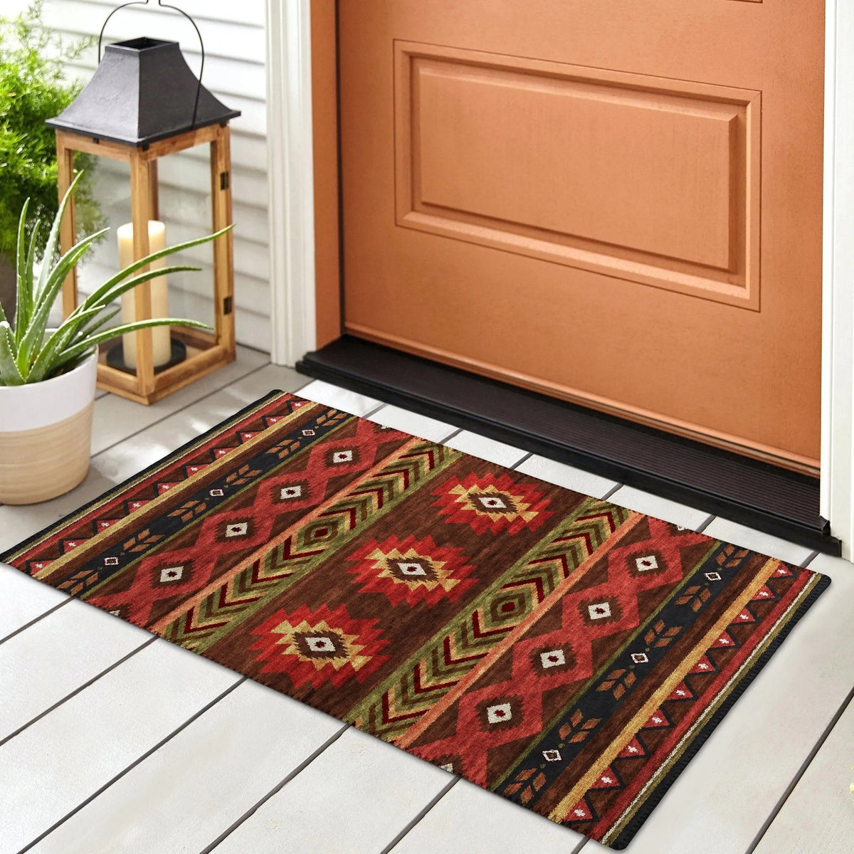 Phoenix PH3 Chocolate Rug - Rug & Home