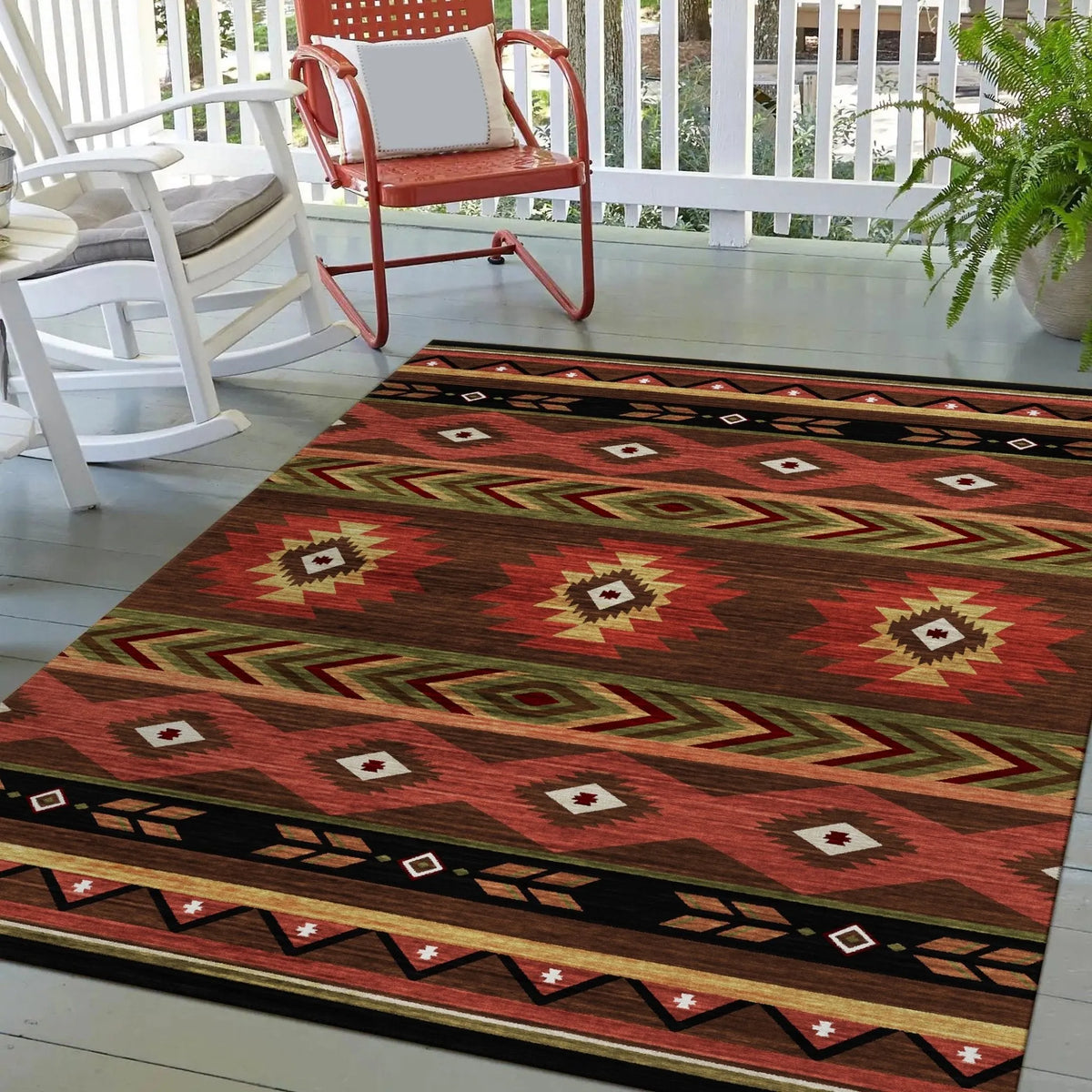 Phoenix PH3 Chocolate Rug - Rug & Home