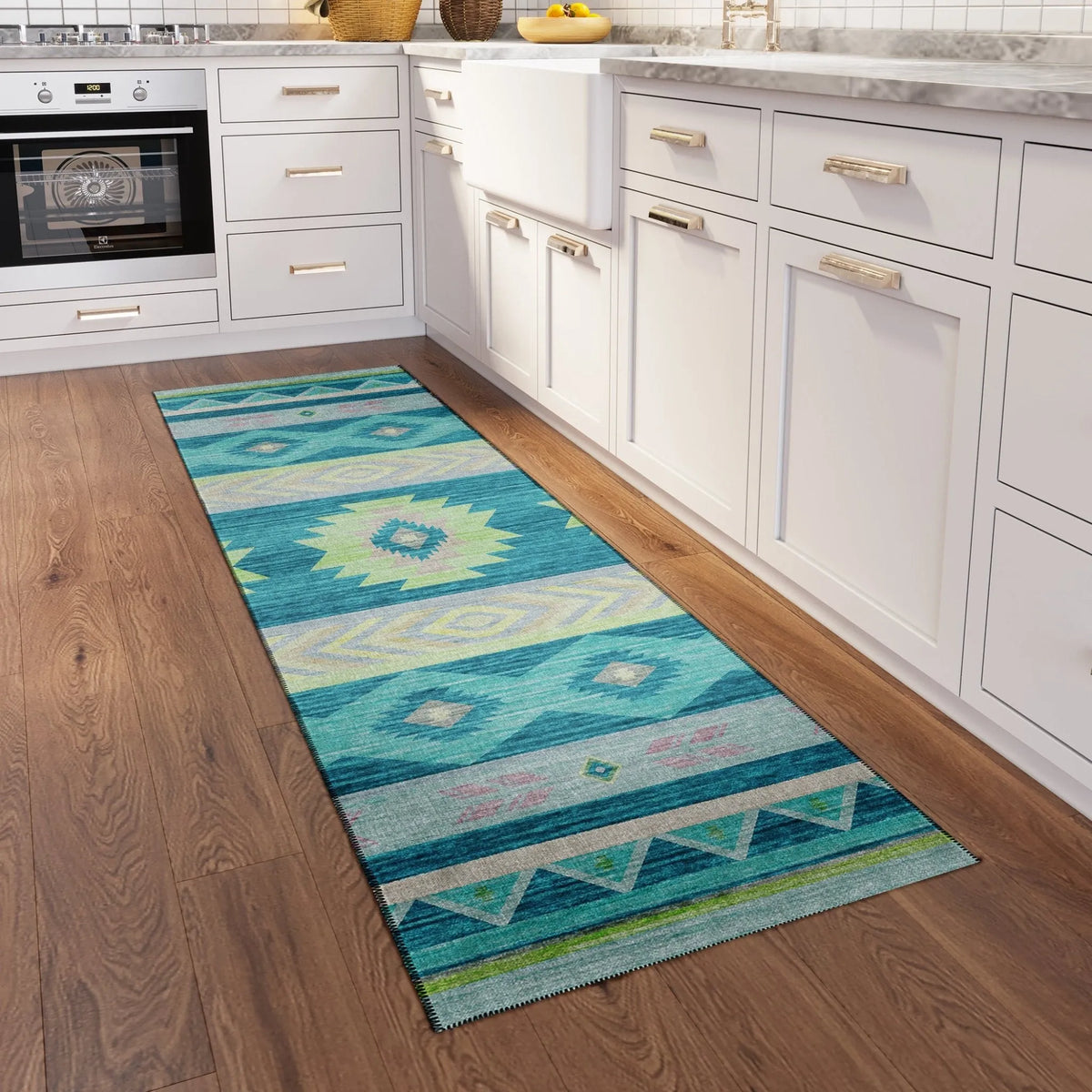 Phoenix PH3 Teal Rug - Rug & Home