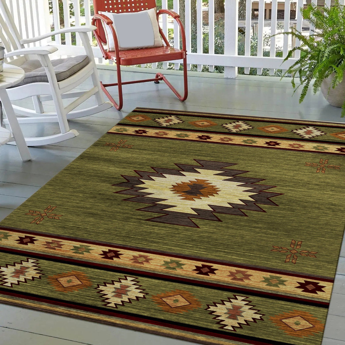 Phoenix PH4 Cactus Rug - Rug & Home