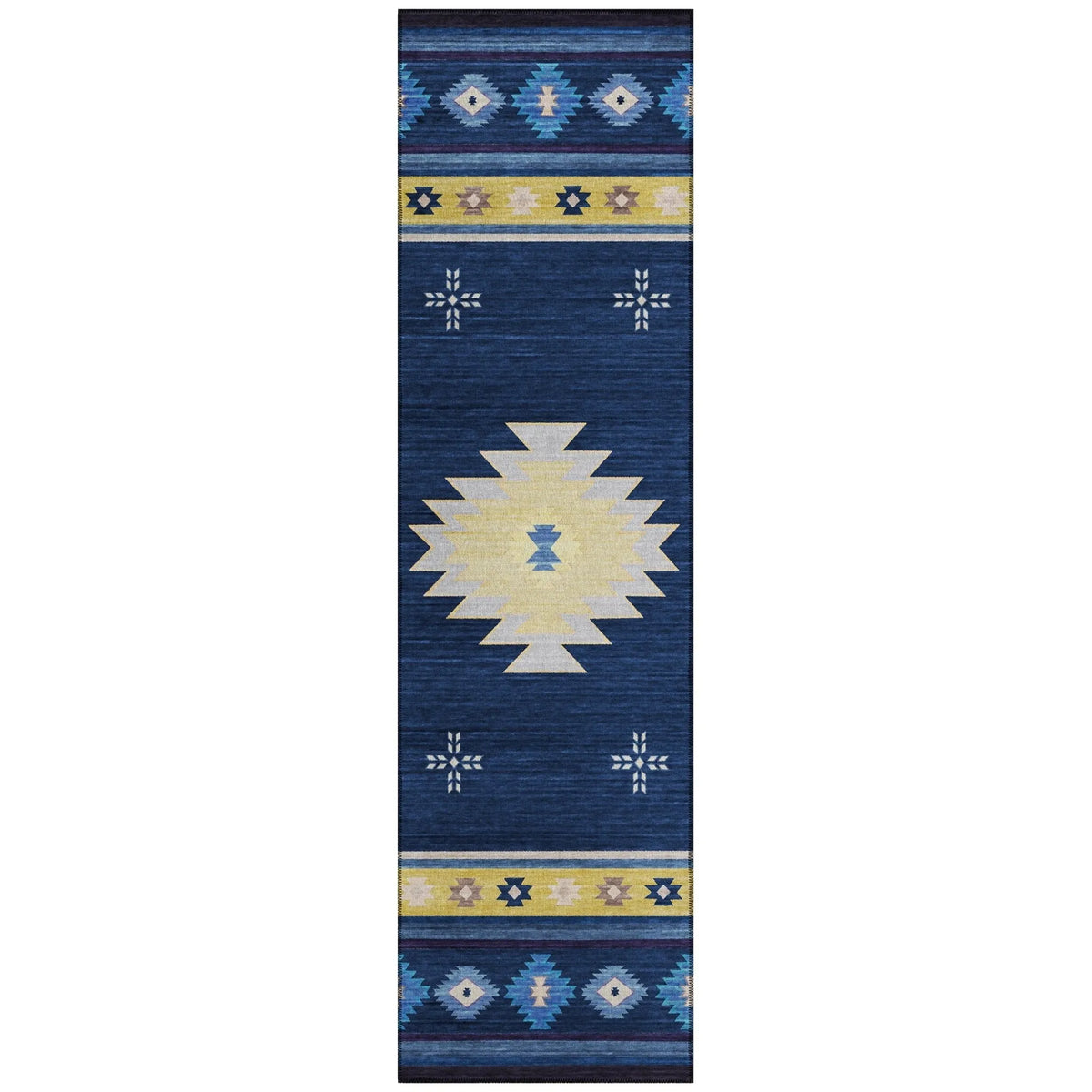 Phoenix PH4 Navy Rug - Rug & Home