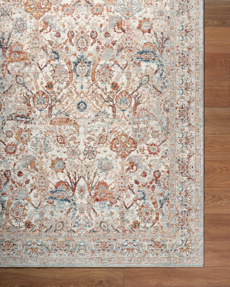 Poem PME-2300 Aqua / Beige Rug