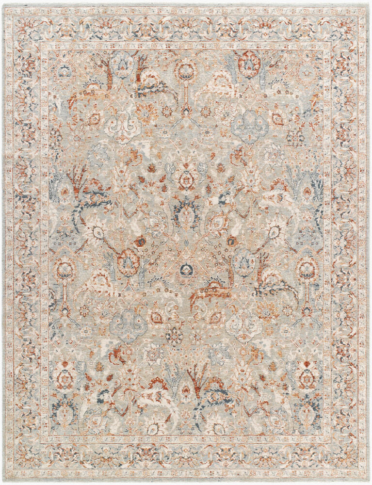 Poem PME-2302 Aqua / Beige Rug