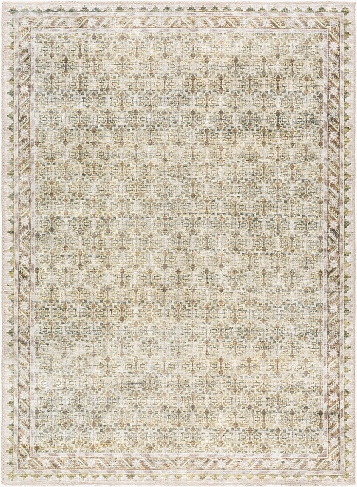 Rainier PNWRN-2305 Cream / Light Brown Rug