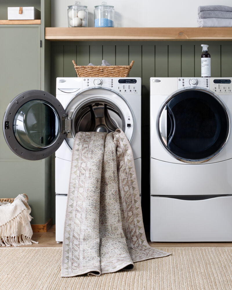 Rainier PNWRN-2305 Cream / Light Brown Rug