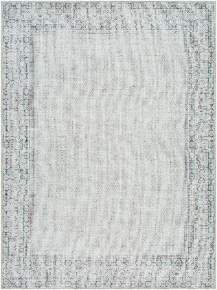 Rainier PNWRN-2308 Blue / Medium Gray Rug