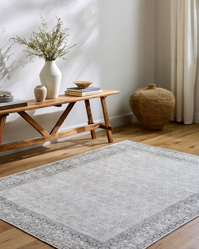Rainier PNWRN-2308 Blue / Medium Gray Rug