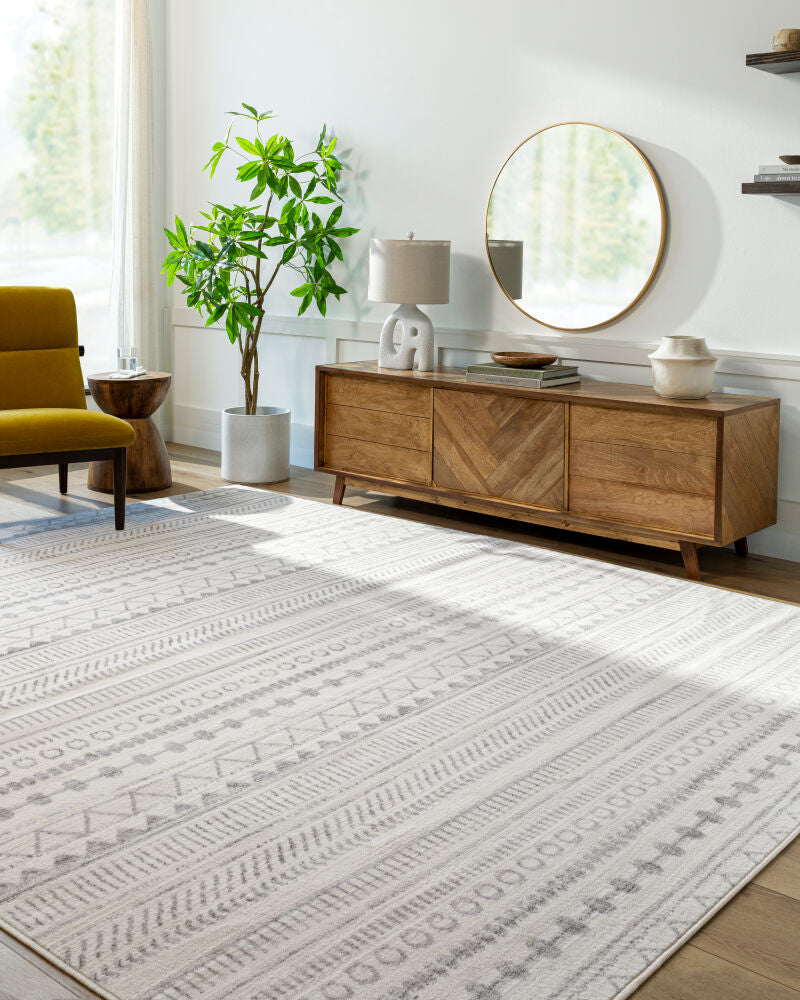 Pisa PSS-2304 Charcoal / Light Slate Rug