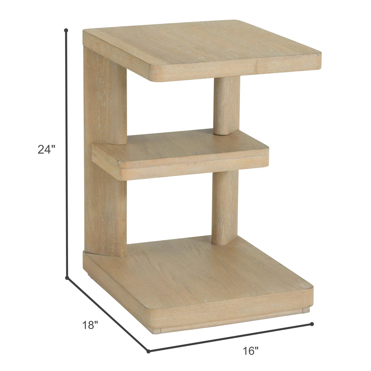 Pacific Grove Chairside Table Sand Dune