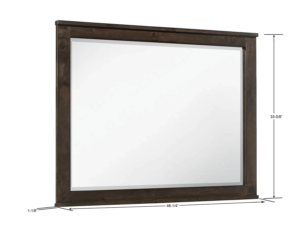 Ashton Hills Mirror Ash Brown