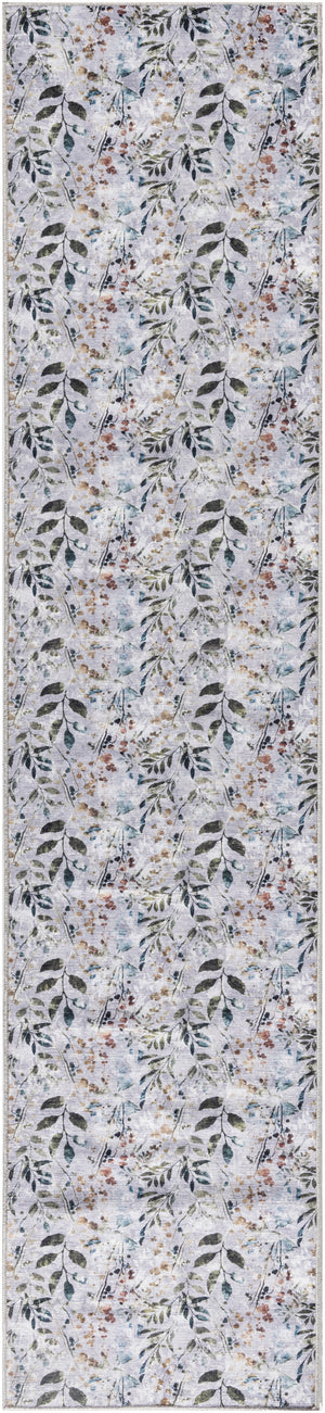 Nourison Washables NWB05 Grey Multicolor Rug