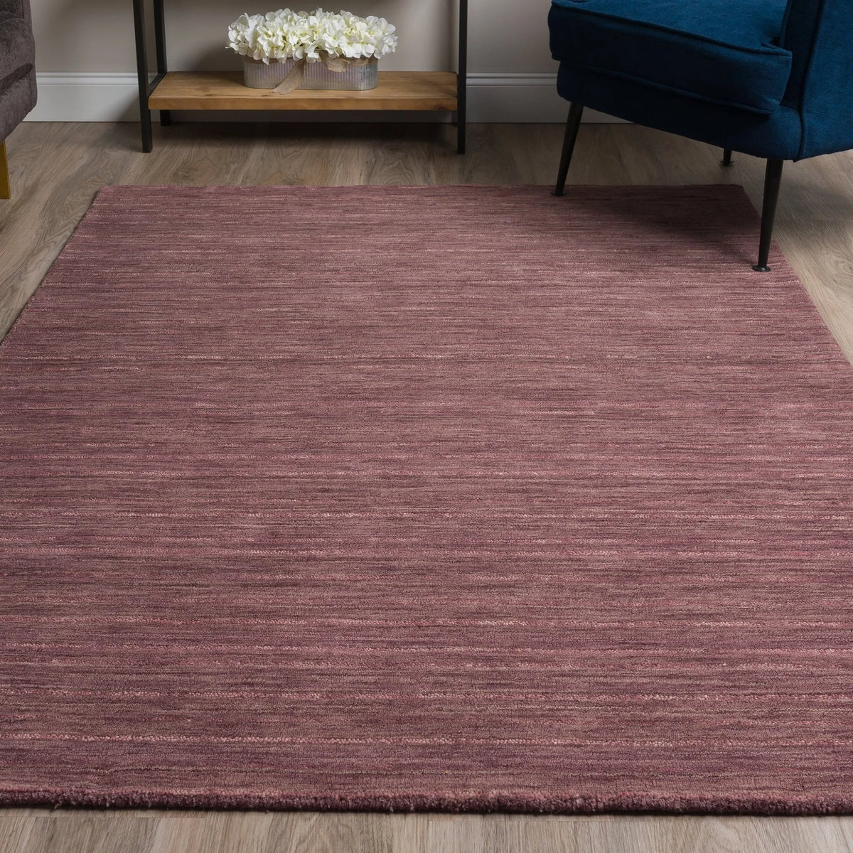 Rafia RF100 Plum Rug - Rug & Home