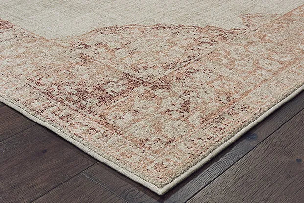 Raleigh 99W Ivory Pink Rug