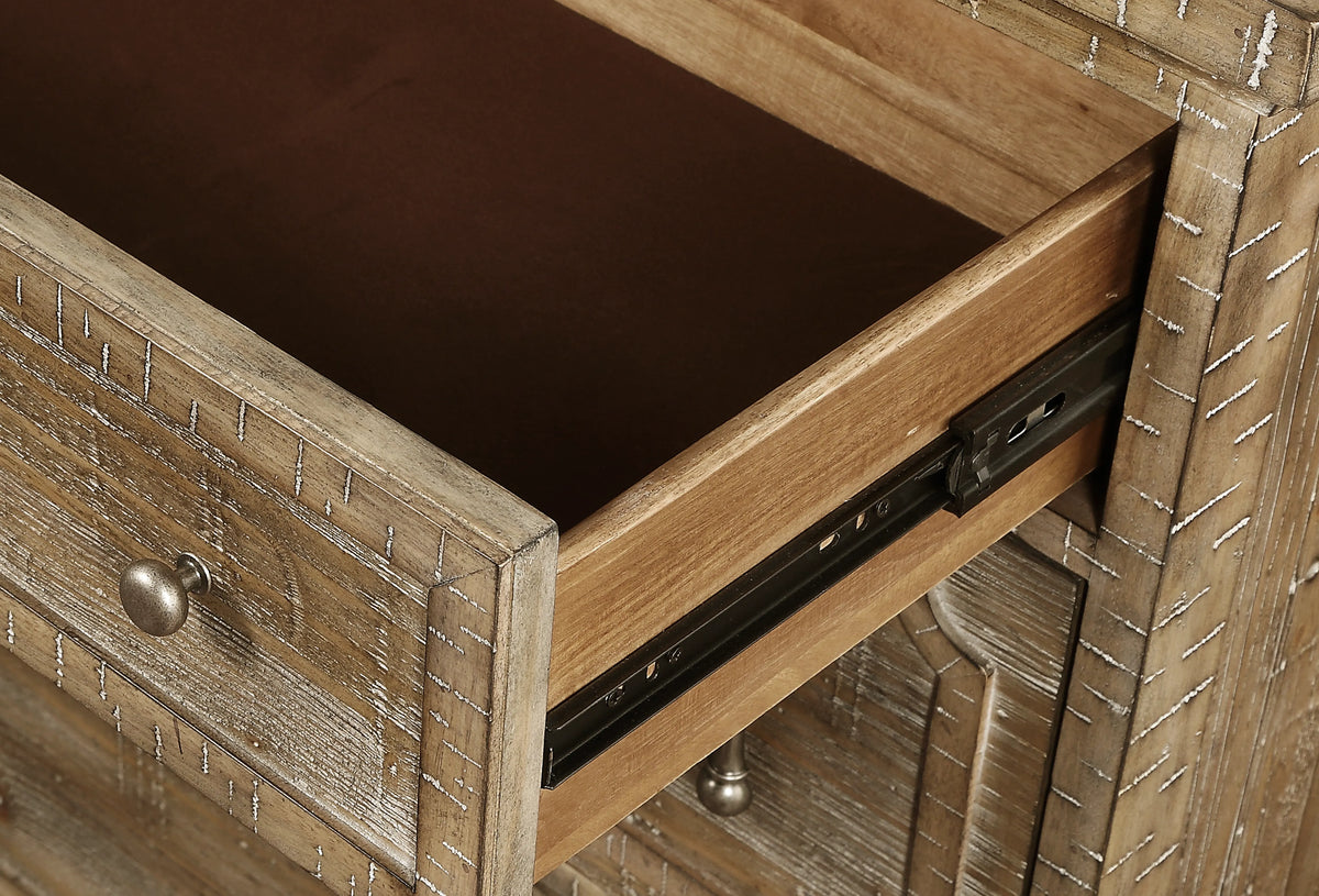 Interlude 5-Drawer Chest Sandstone Buff