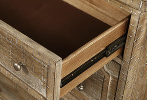 Interlude 5-Drawer Chest Sandstone Buff