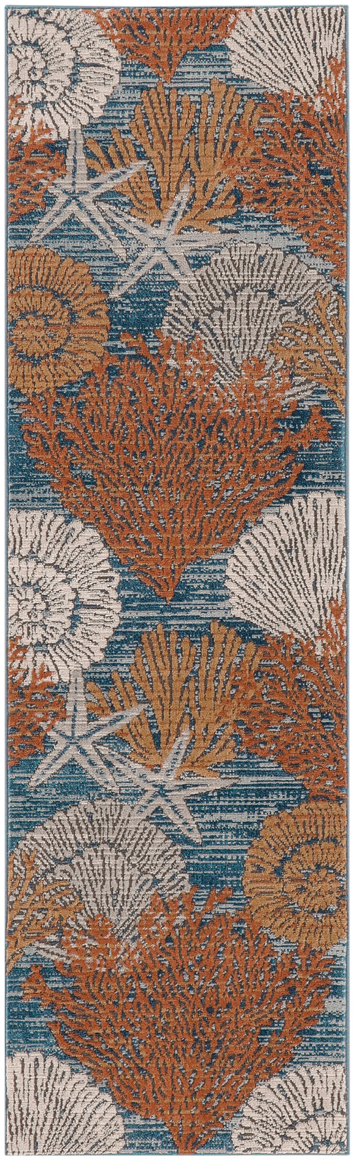 Seaside SDS04 Blue Multicolor Rug