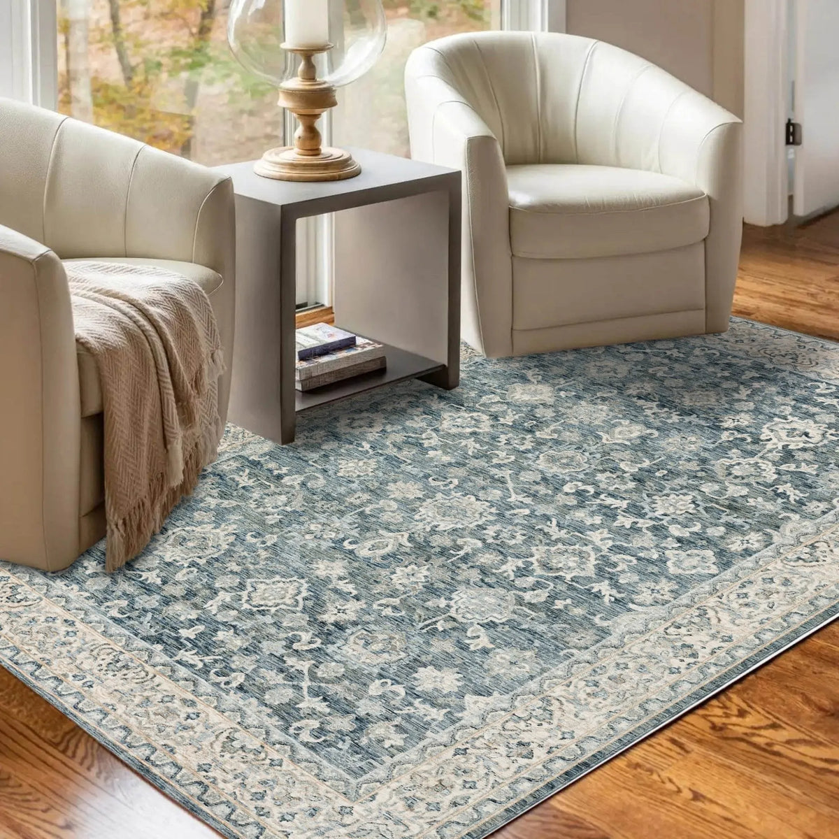 Regal RG3 Denim Rug - Rug & Home