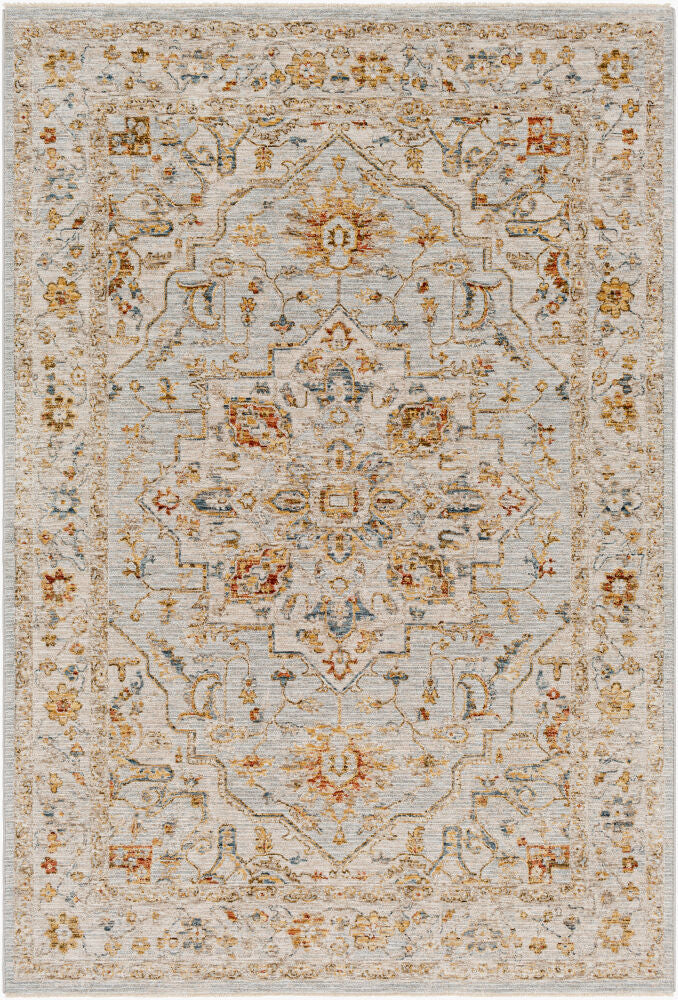Reina REN-2304 Cream / Denim Rug