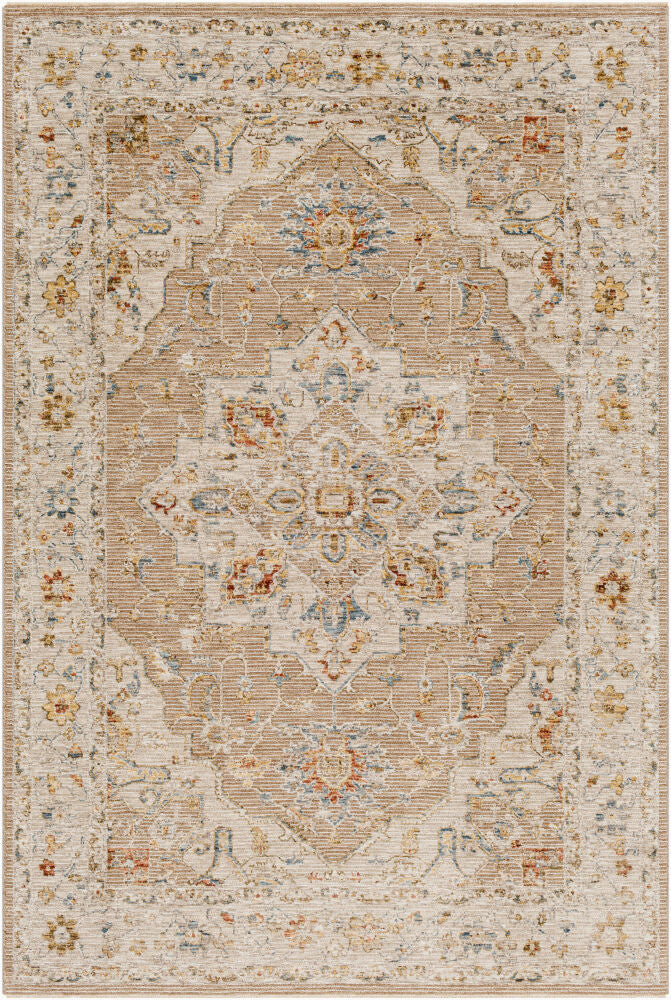 Reina REN-2305 Cream / Denim Rug