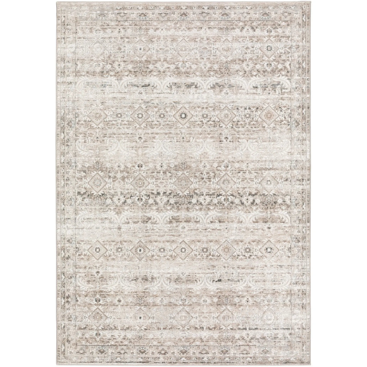 Rhodes RR7 Taupe Rug - Rug & Home