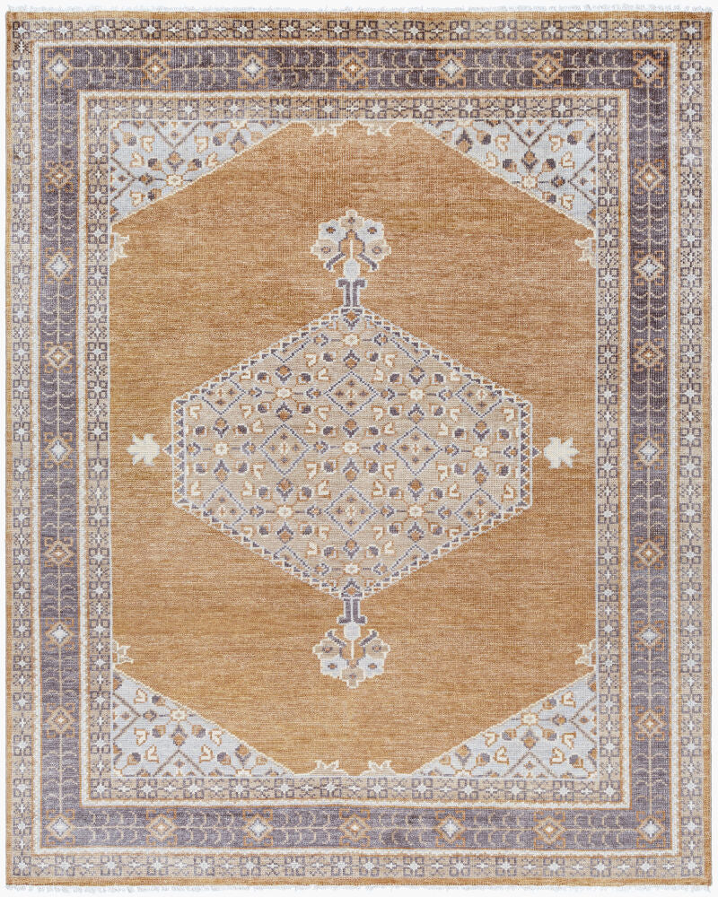 Riviera RIV-2302 Amber / Cream Rug