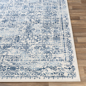 Roma ROM-2309 Dark Blue / Light Blue Rug