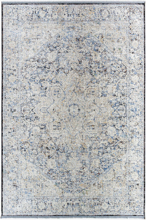 Rivaldo RVD-2304 Black / Blue Rug