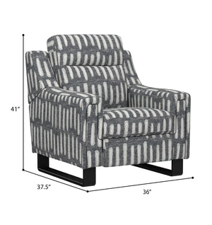 Teagan Dual Power Recliner Hashmark