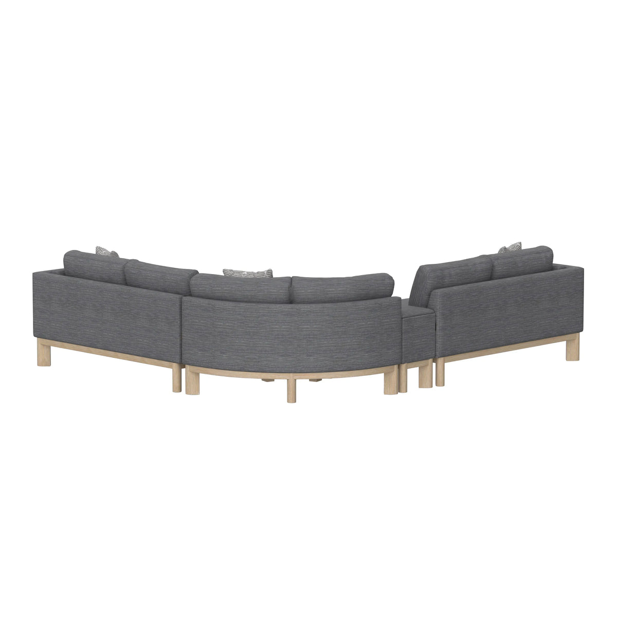 Maeve Console Sectional Thundercloud