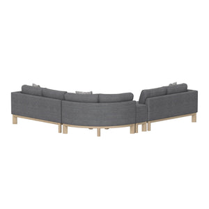 Maeve Console Sectional Thundercloud