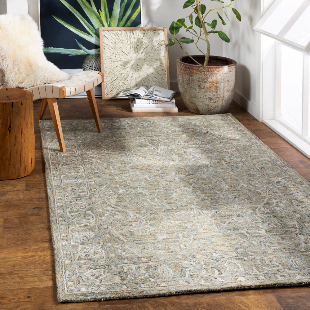 Shelby SBY-1000 Charcoal / Ivory Rug