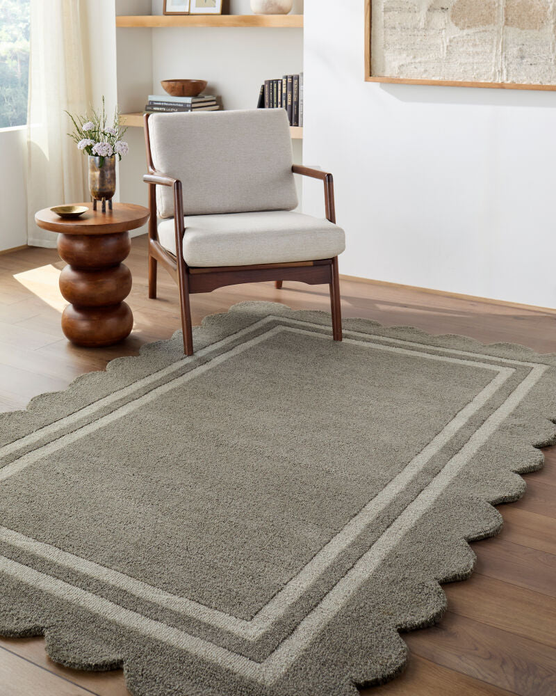 Scalloped SCP-2302 Rug