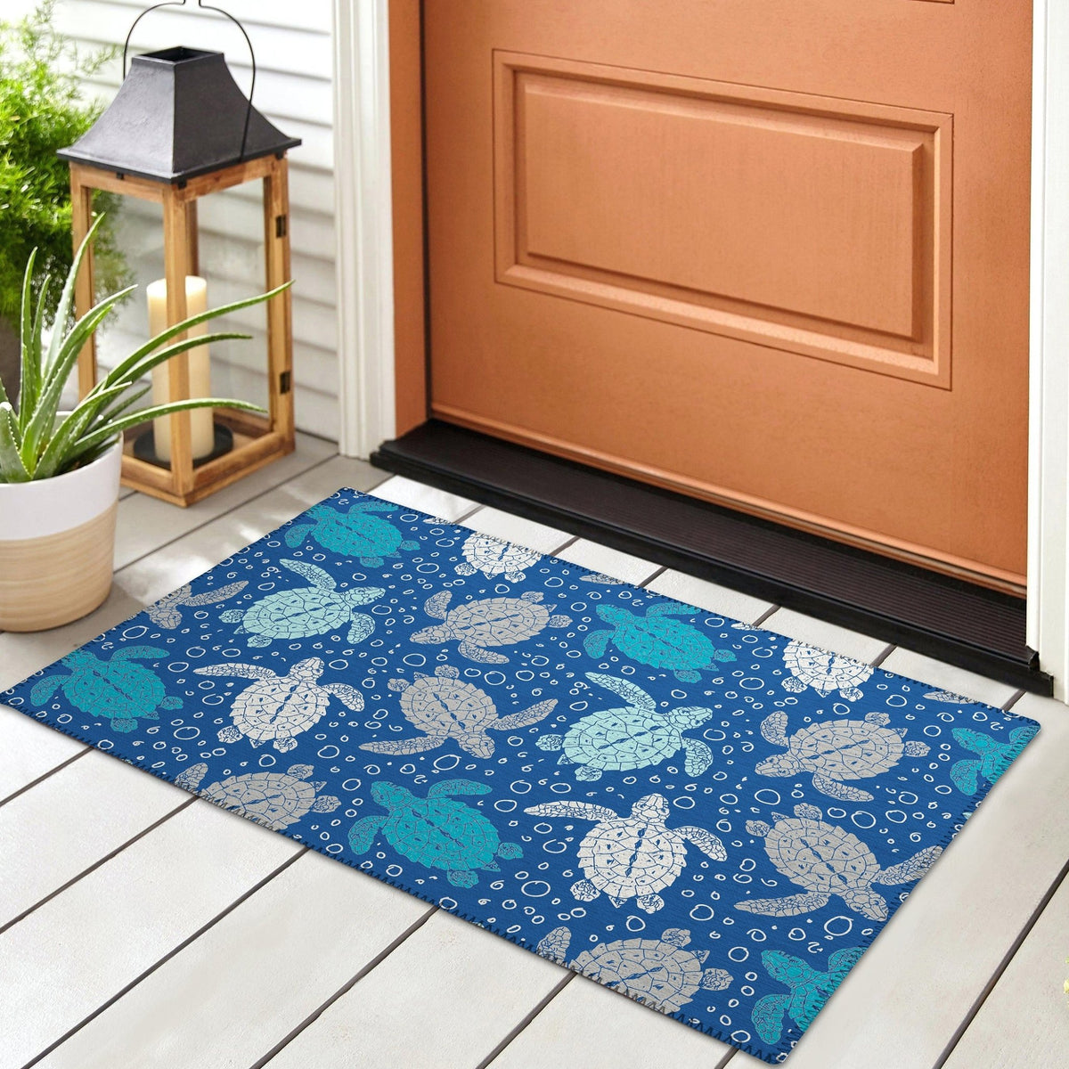 Seabreeze SZ13 Navy Rug - Rug & Home