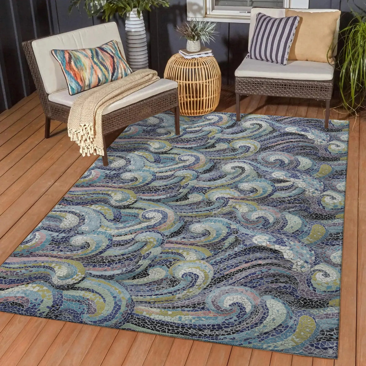 Seabreeze SZ14 Ink Rug - Rug & Home