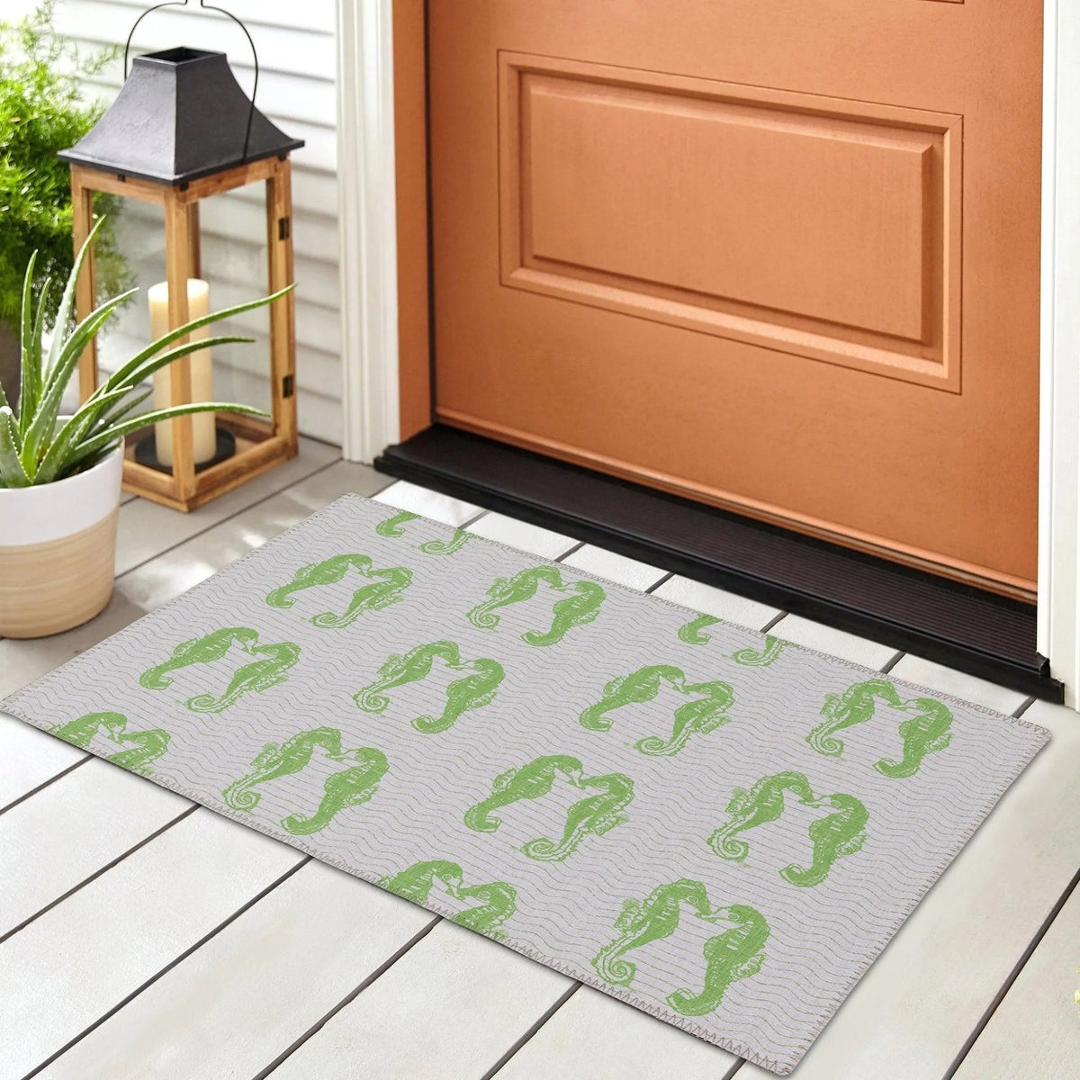 Seabreeze SZ15 Lime-In Rug - Rug & Home