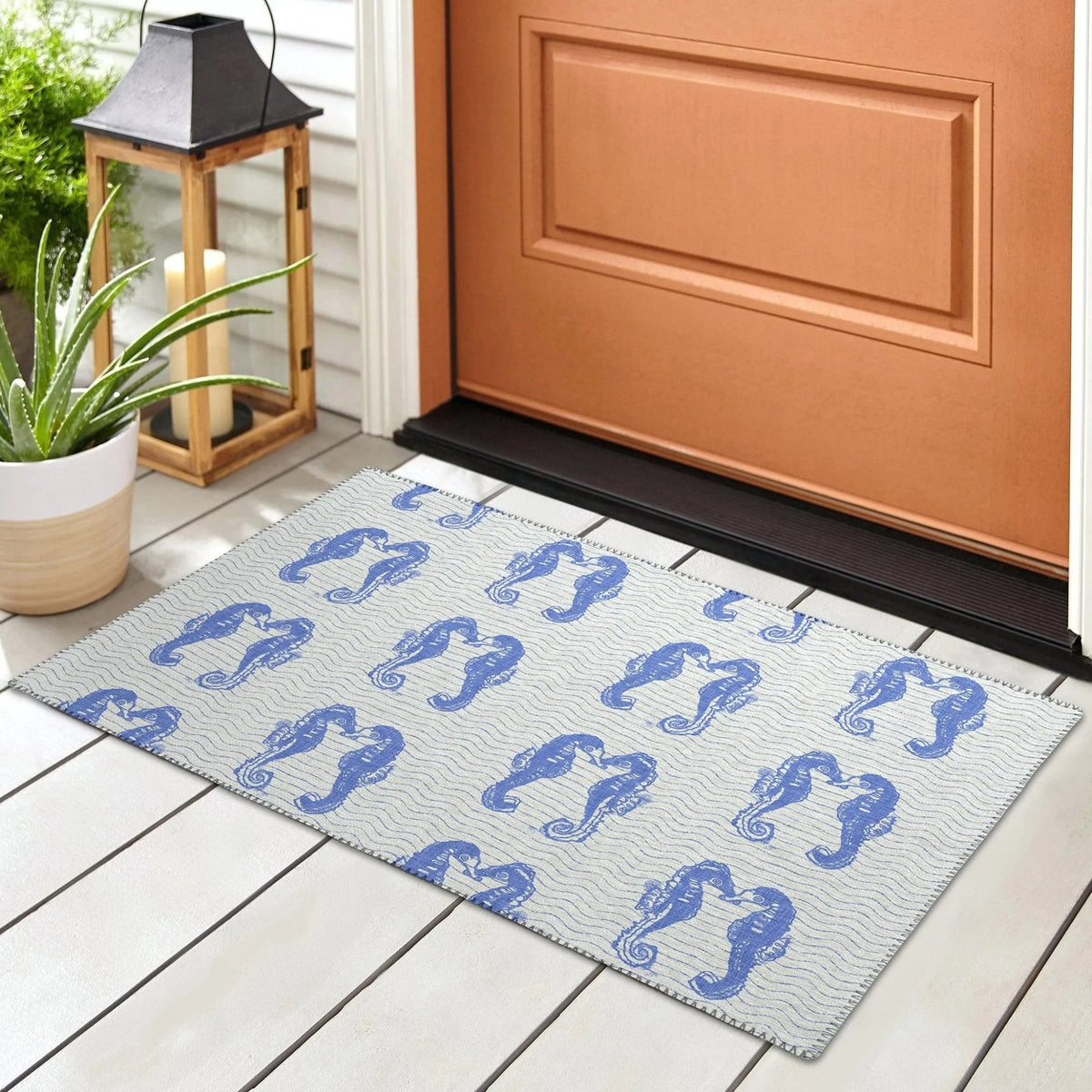 Seabreeze SZ15 Navy Rug - Rug & Home