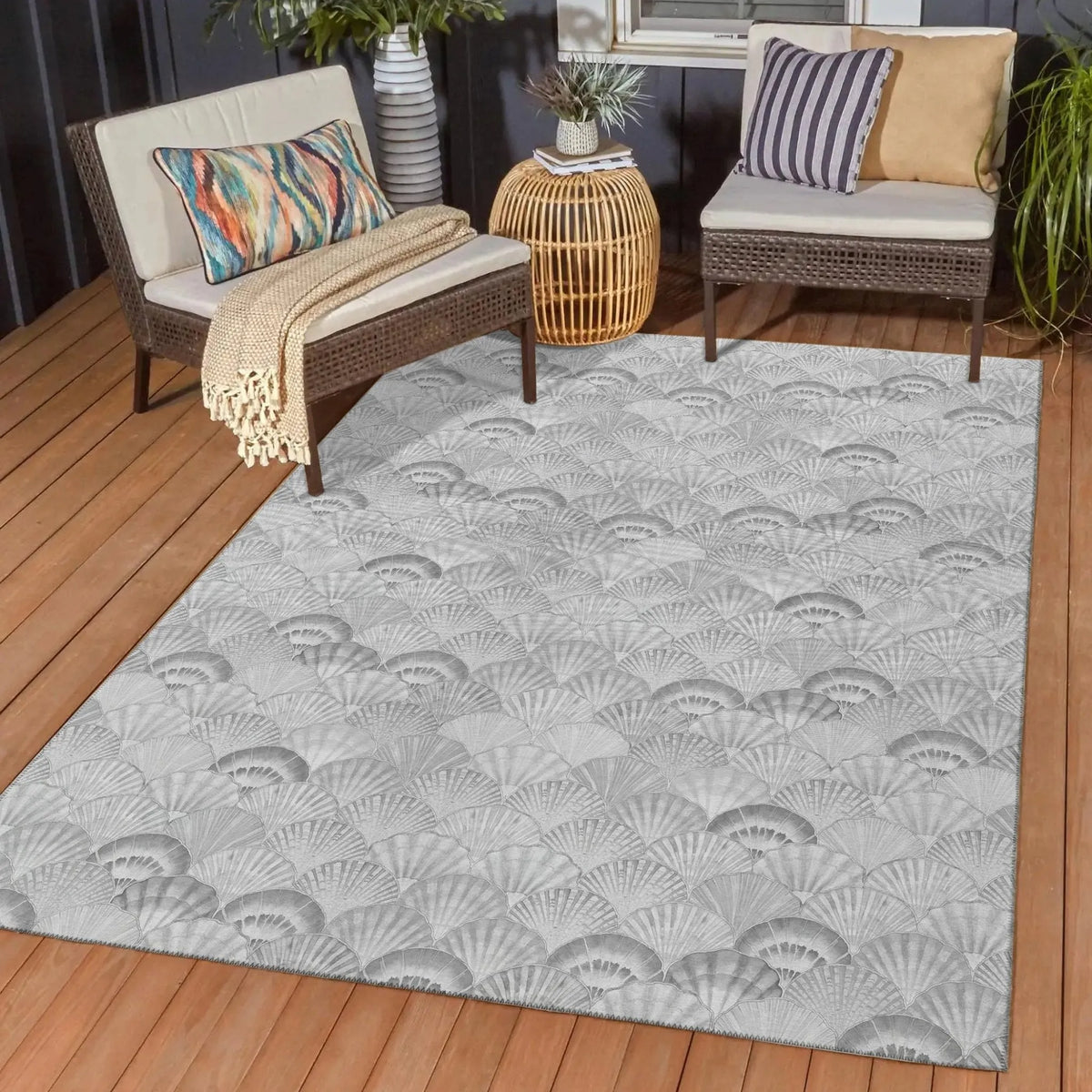 Seabreeze SZ2 Silver Rug - Rug & Home