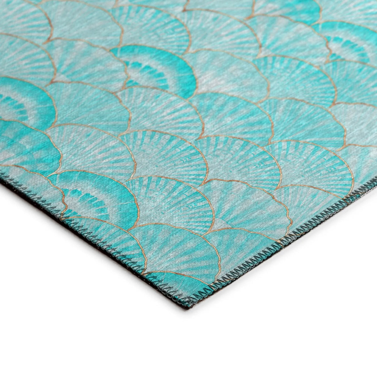 Seabreeze SZ2 Teal Rug - Rug & Home